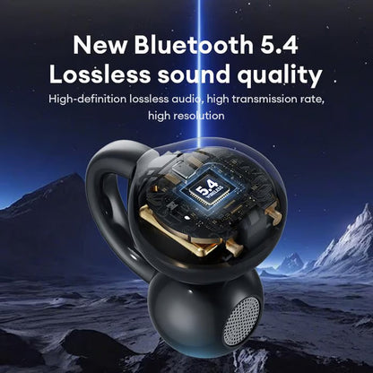 🎧Bone Conduction Wireless Bluetooth Ear Clip Earphones with Touch Screen