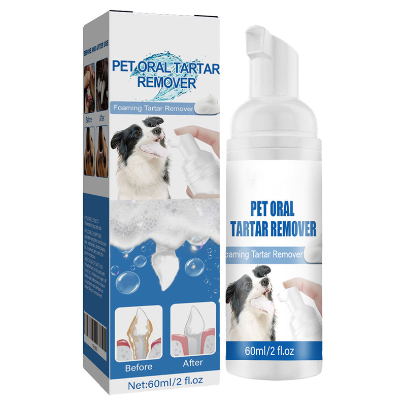 🐾Pet Oral Care Foaming Tartar Remover