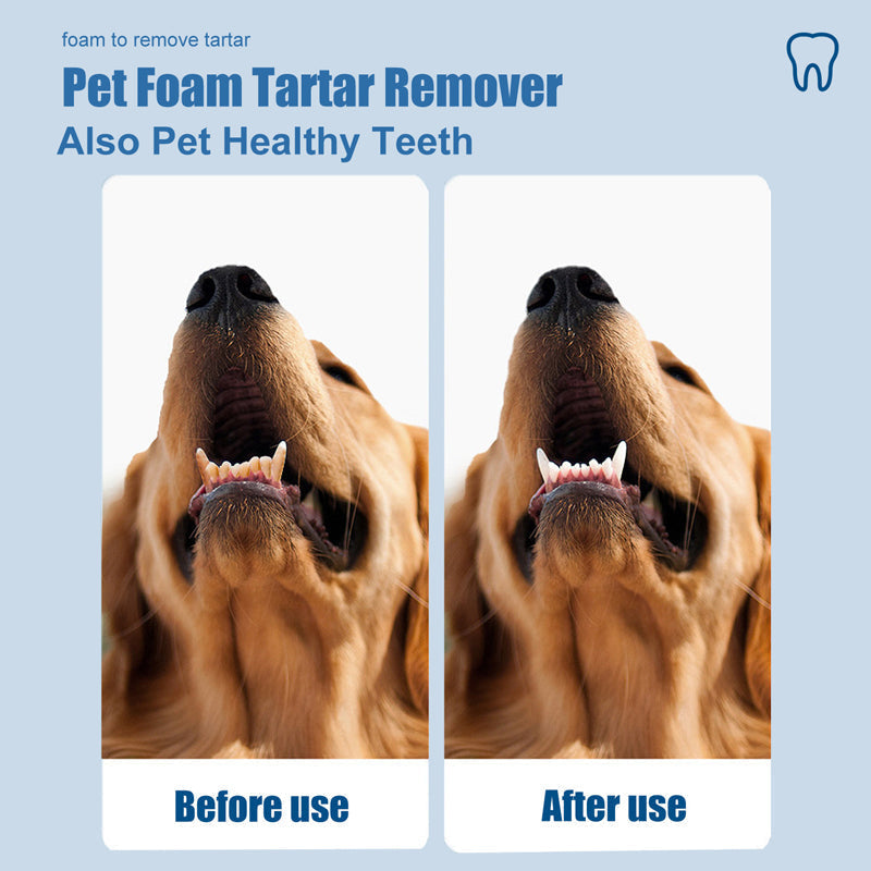 🐾Pet Oral Care Foaming Tartar Remover