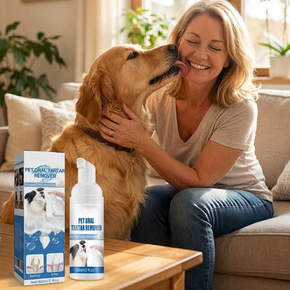 🐾Pet Oral Care Foaming Tartar Remover