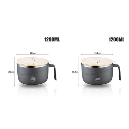 304 Stainless Steel Insulated Ramen Bowl