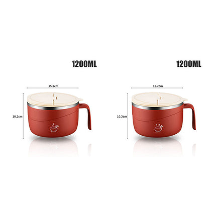 304 Stainless Steel Insulated Ramen Bowl