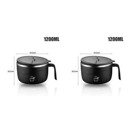304 Stainless Steel Insulated Ramen Bowl