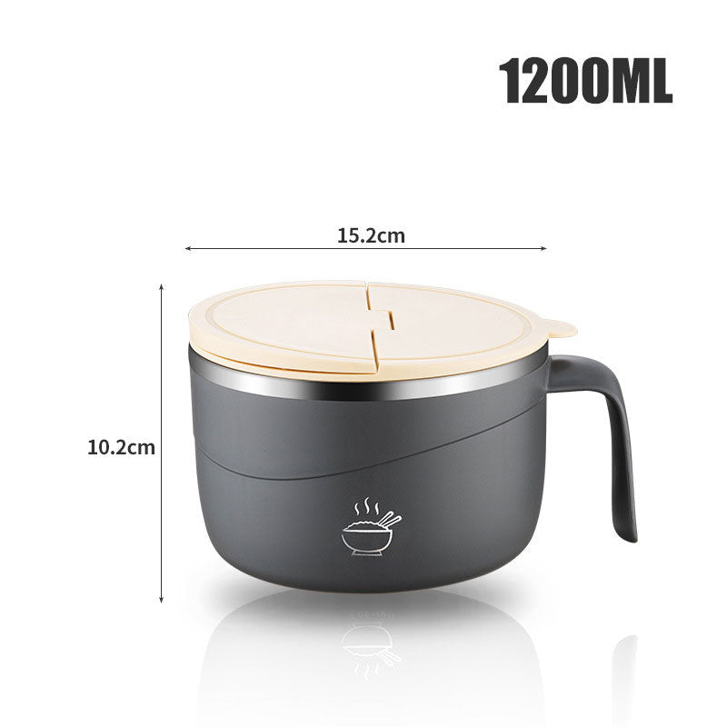304 Stainless Steel Insulated Ramen Bowl