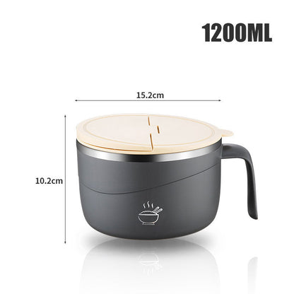 304 Stainless Steel Insulated Ramen Bowl