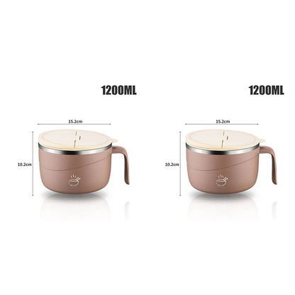 304 Stainless Steel Insulated Ramen Bowl