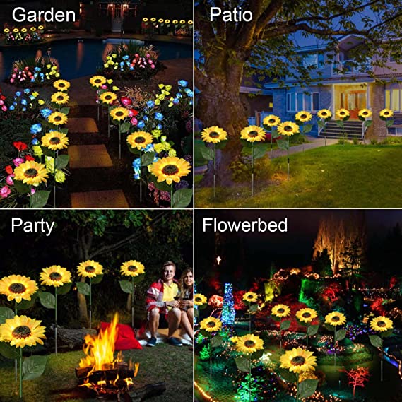 🌻 Realistic & Weatherproof | 2026 Hot Sale Solar Sunflower | IP65 Outdoor Decor