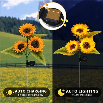 🌻 Realistic & Weatherproof | 2026 Hot Sale Solar Sunflower | IP65 Outdoor Decor