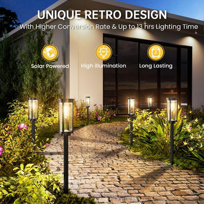 ☀️ LIMITED-TIME 50% OFF! ✨ Solar Pathway Lights Outdoor