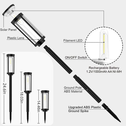 ☀️ LIMITED-TIME 50% OFF! ✨ Solar Pathway Lights Outdoor