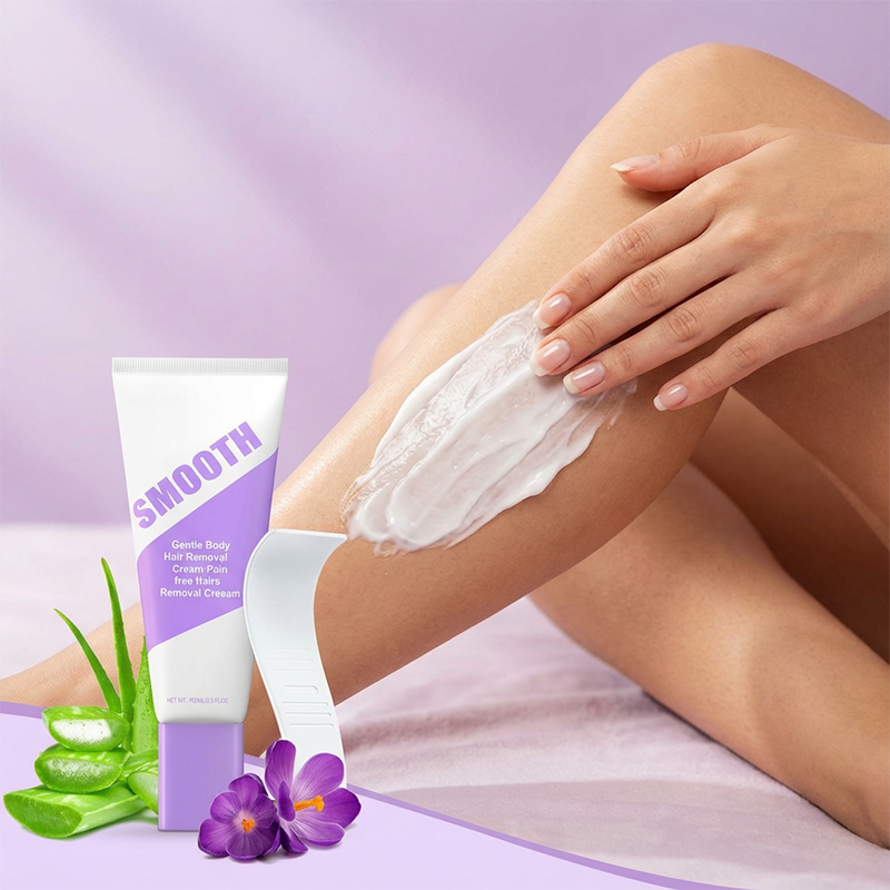 Gentle Herbal Hair Removal Cream for Smooth Skin
