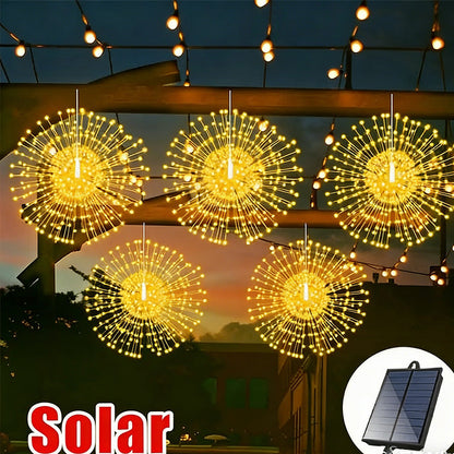 🎇Solar Firework String Lights for Yard & Parties