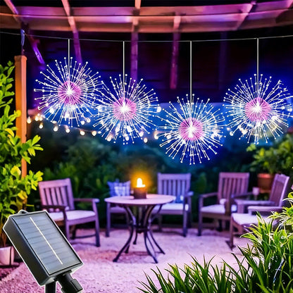🎇Solar Firework String Lights for Yard & Parties