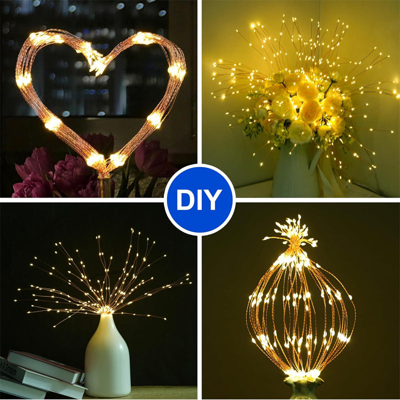 🎇Solar Firework String Lights for Yard & Parties
