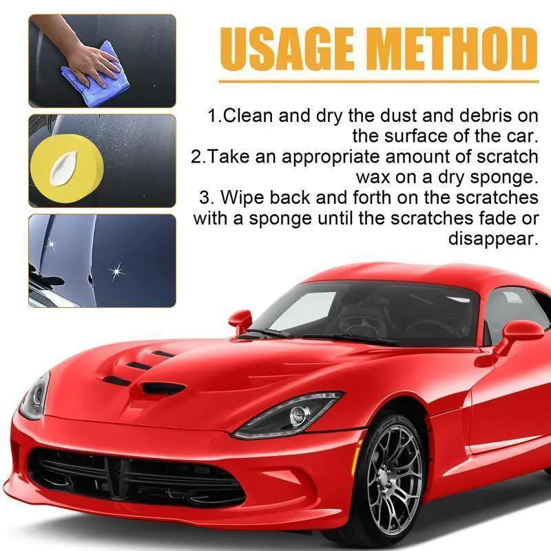 ⚡Universal Car Scratch Remover Wax – Removes Scratches, Restores Shine & Easy Application
