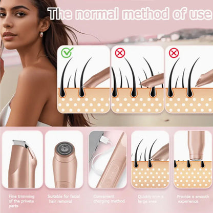✨One device for the whole body!🪒2-in-1 Electric Shaver