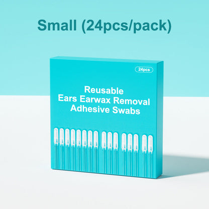 💞HOT SALE👂🏻Reusable Earwax Removal Adhesive Swabs