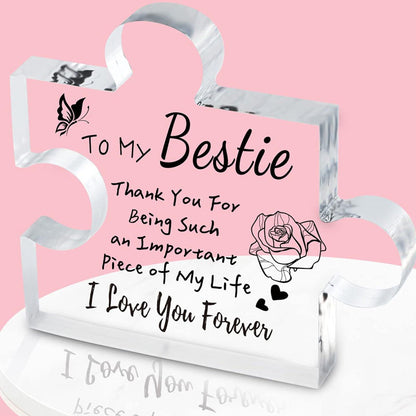 💕Mother's Day Special Sale-50% OFF!!💐Crystal Clear Acrylic Thank You Gift for Loved Ones