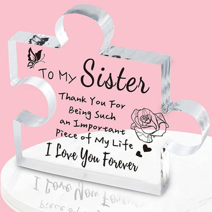 💕Mother's Day Special Sale-50% OFF!!💐Crystal Clear Acrylic Thank You Gift for Loved Ones