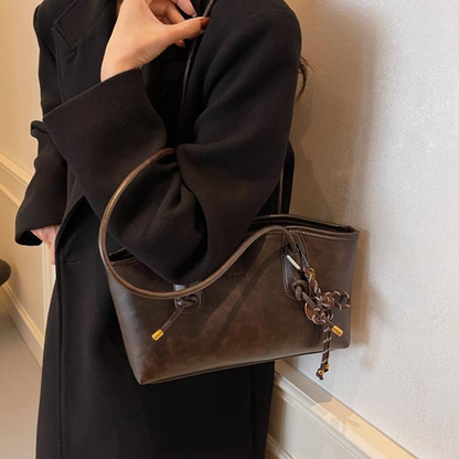 Women's Vintage PU Leather Shoulder Bag