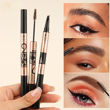 ✨Buy 1 Get 1 Free✨2-in-1 Waterproof Eyebrow Pencil with Gel