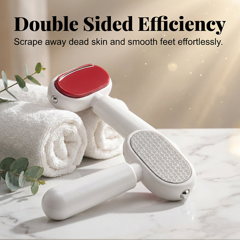 Double-Sided Foot Scraper for Callus Removal
