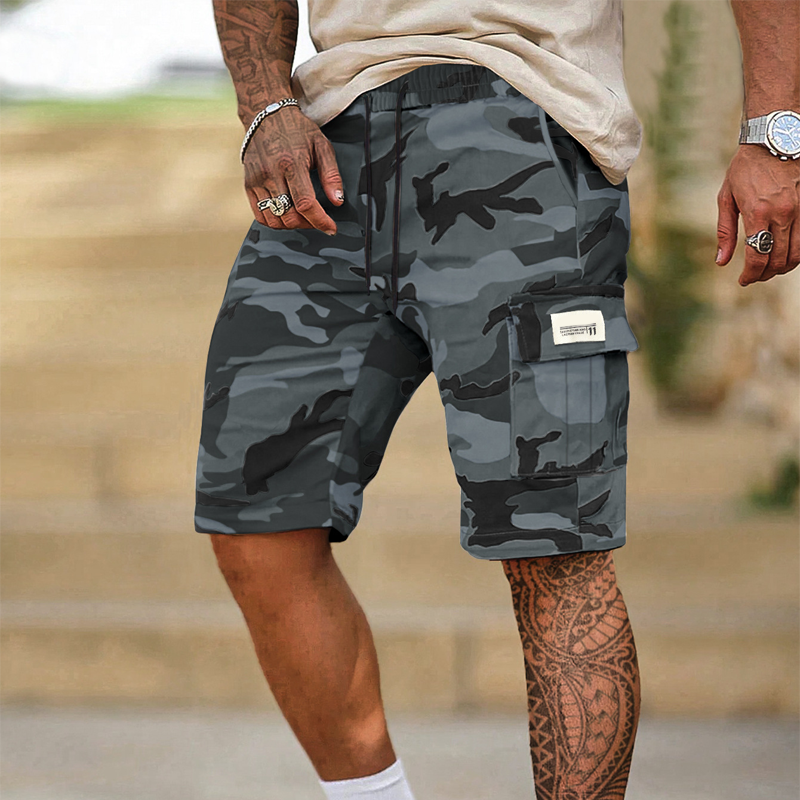 Men's Relaxed Fit Tactical Cargo Shorts