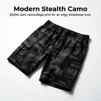 Men's Relaxed Fit Tactical Cargo Shorts