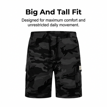Men's Relaxed Fit Tactical Cargo Shorts