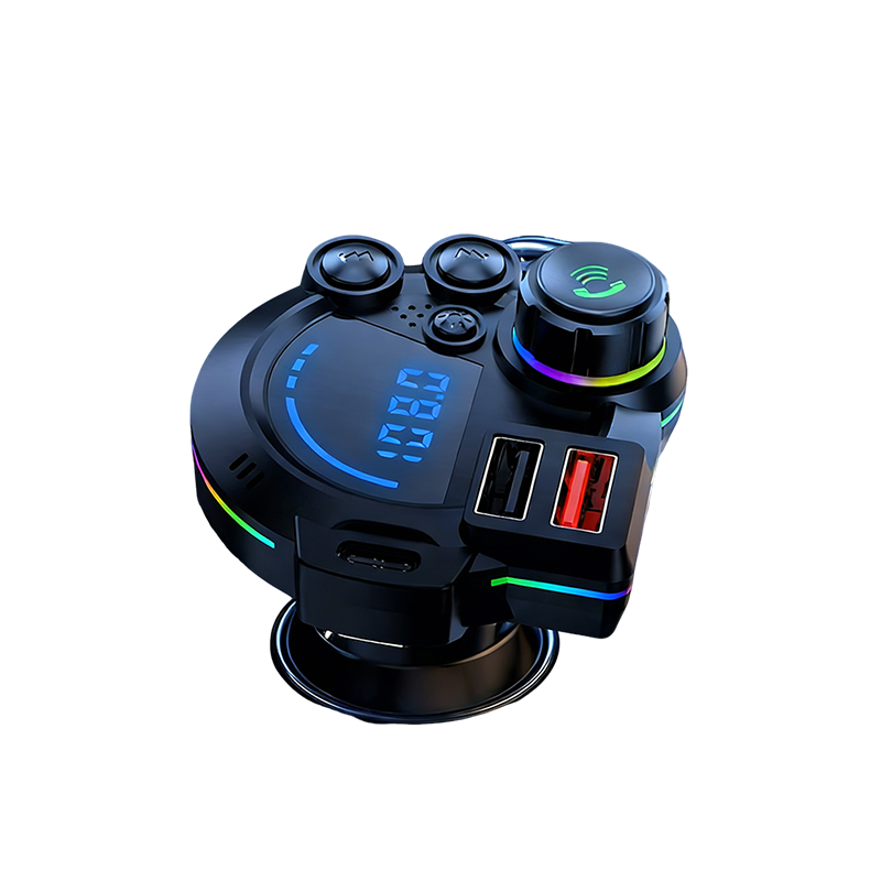 📻 🚗 Universal Dual-Port Car FM Bluetooth Transmitter – Wireless Music, Hands-Free Calling & Dual USB Charger