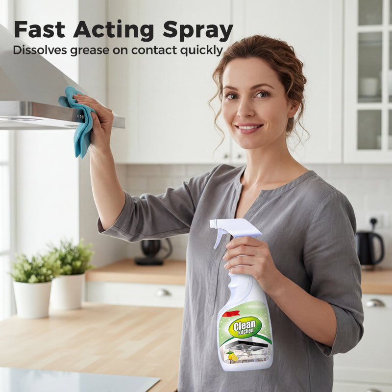 Heavy-Duty Kitchen Grease Cleaner Spray