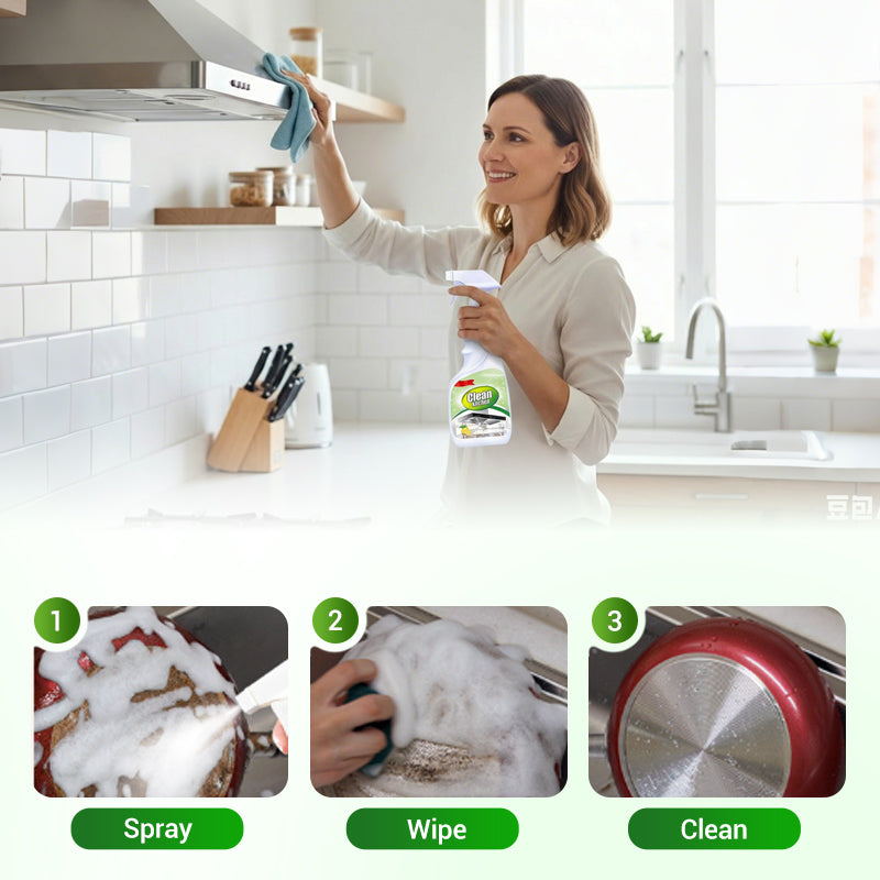 Heavy-Duty Kitchen Grease Cleaner Spray