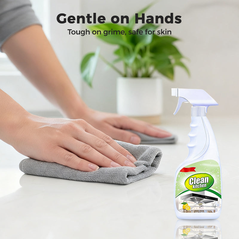 Heavy-Duty Kitchen Grease Cleaner Spray