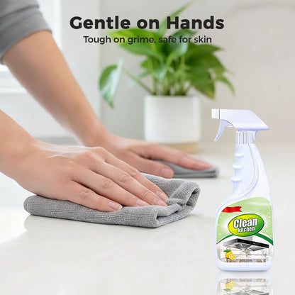 Heavy-Duty Kitchen Grease Cleaner Spray
