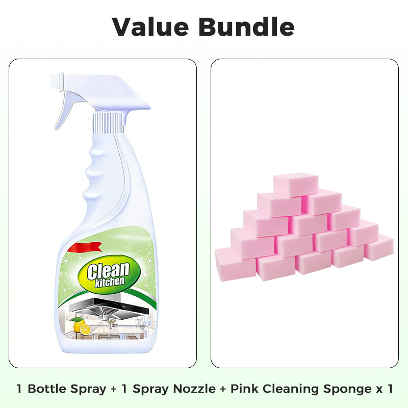 Heavy-Duty Kitchen Grease Cleaner Spray