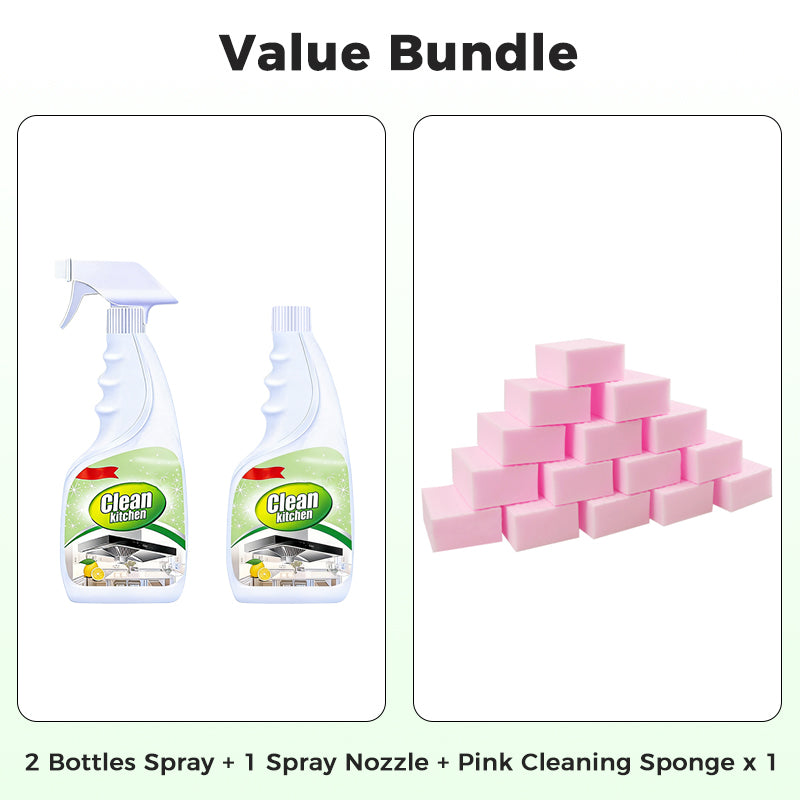 Heavy-Duty Kitchen Grease Cleaner Spray