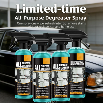 🧼All-Purpose Degreaser Spray⚡Remove Stains in 1 Second!