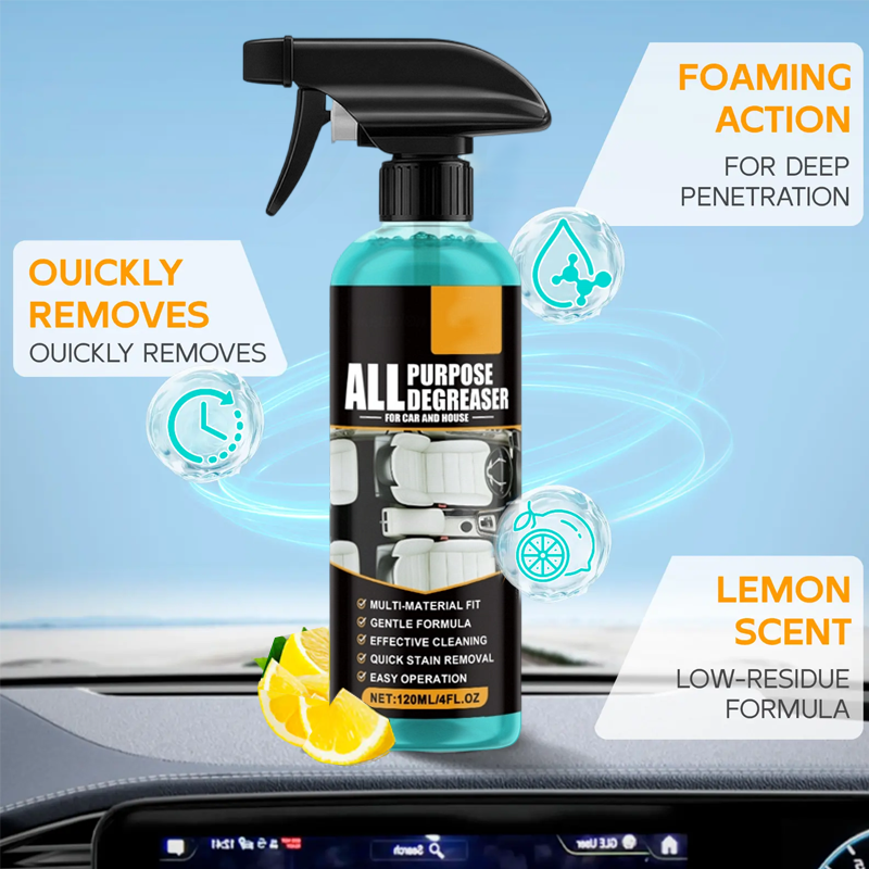 ✨ Interior Cleaner Spray – Restore Your Car’s Fresh Look In Minutes