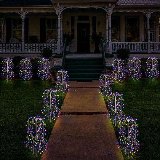 ☀️Solar Powered Outdoor Decor Lights – Beautiful Garden & Pathway Ambiance, Auto On/Off & Weatherproof 🏡