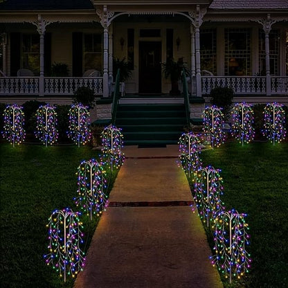 ☀️Solar Powered Outdoor Decor Lights – Beautiful Garden & Pathway Ambiance, Auto On/Off & Weatherproof 🏡