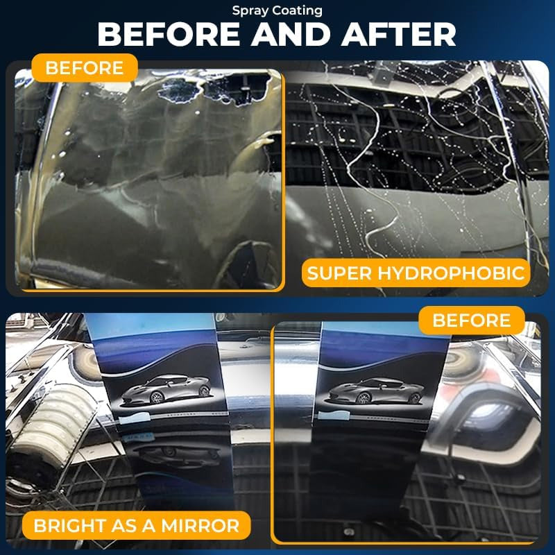 Nano Hydrophobic Car Coating Spray