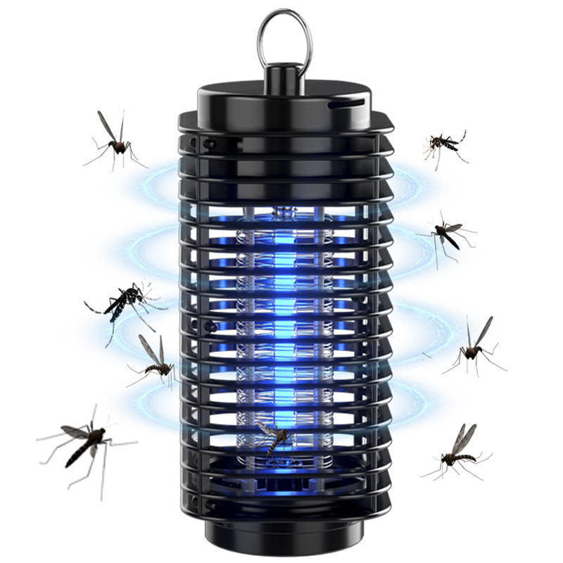 🏠High-Efficiency Electric Bug Zapper Lamp – Powerful UV Light, Safe for Indoor & Outdoor Use