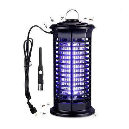 🏠High-Efficiency Electric Bug Zapper Lamp – Powerful UV Light, Safe for Indoor & Outdoor Use