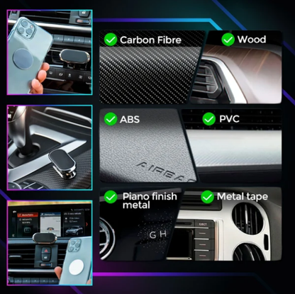 Ultra-strong magnetic flexible car phone holder