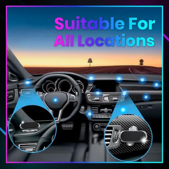 Ultra-strong magnetic flexible car phone holder