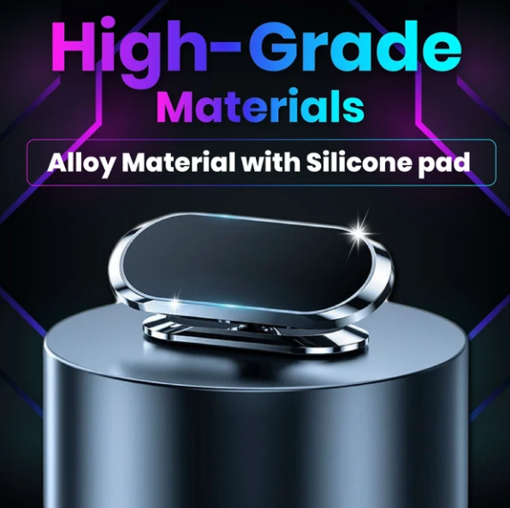 Ultra-strong magnetic flexible car phone holder