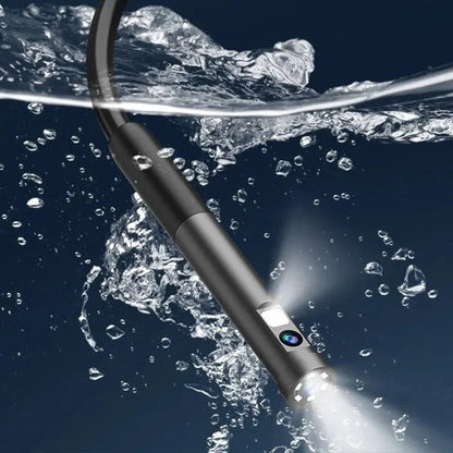 Waterproof Borescope Camera with Adjustable Light