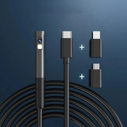 Waterproof Borescope Camera with Adjustable Light