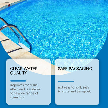 💧Swimming Pool Purifying Liquid – Crystal Clear Water, Zero Hassle! ✨Say goodbye to green water & harsh chemicals – just pure, fresh swimming every time.