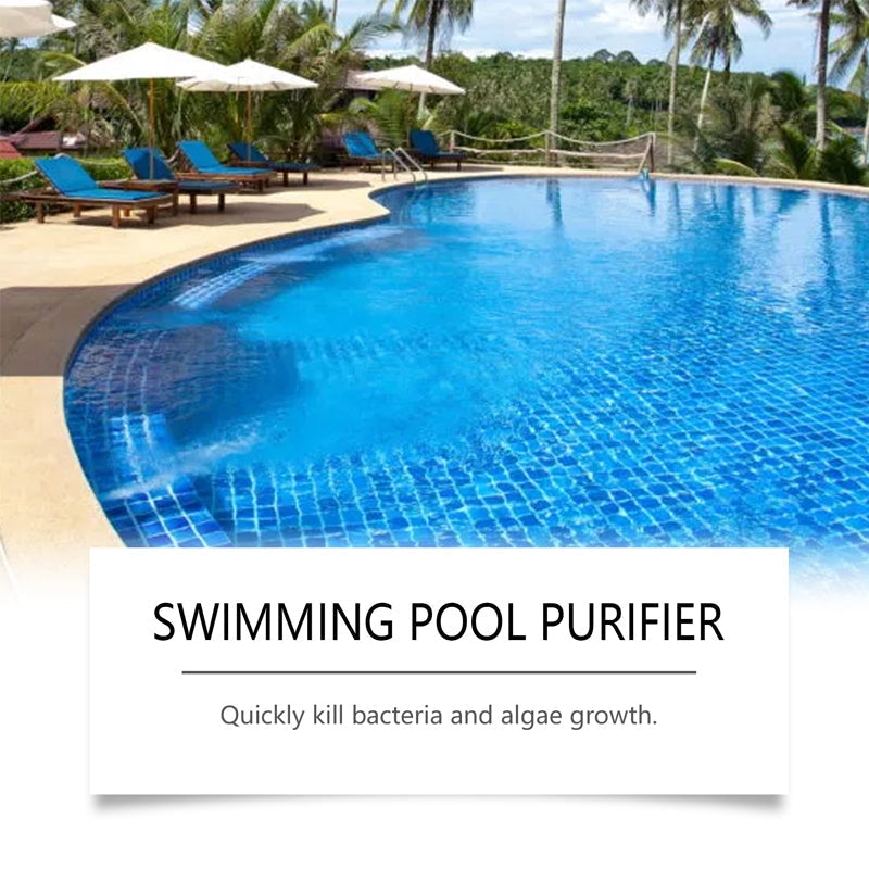 💧Swimming Pool Purifying Liquid – Crystal Clear Water, Zero Hassle! ✨Say goodbye to green water & harsh chemicals – just pure, fresh swimming every time.